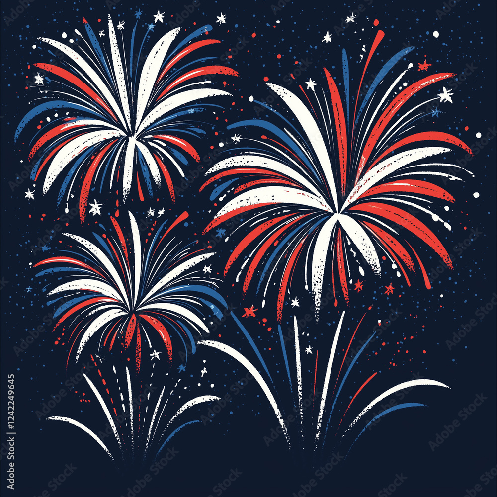 fireworks seamless pattern fireworks seamless pattern