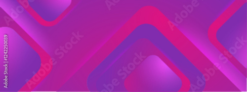 Purple gradient geometric background suitable for digital designs, promotional materials, and artistic compositions with abstract shapes and elegant patterns