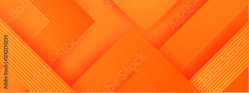Orange gradient geometric background ideal for presentations, digital graphics, or modern web designs