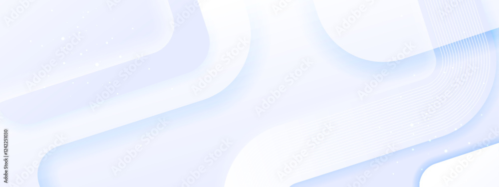 white modern gradient geometric background for modern presentations, business designs, or technology visuals