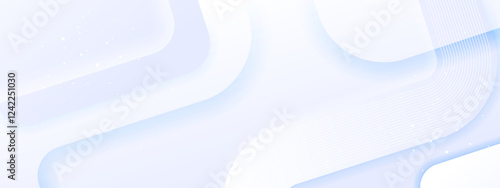 white modern gradient geometric background for modern presentations, business designs, or technology visuals