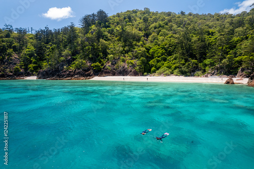 Snorkelling Mantaray Bay Hook Island in the Whitsundays