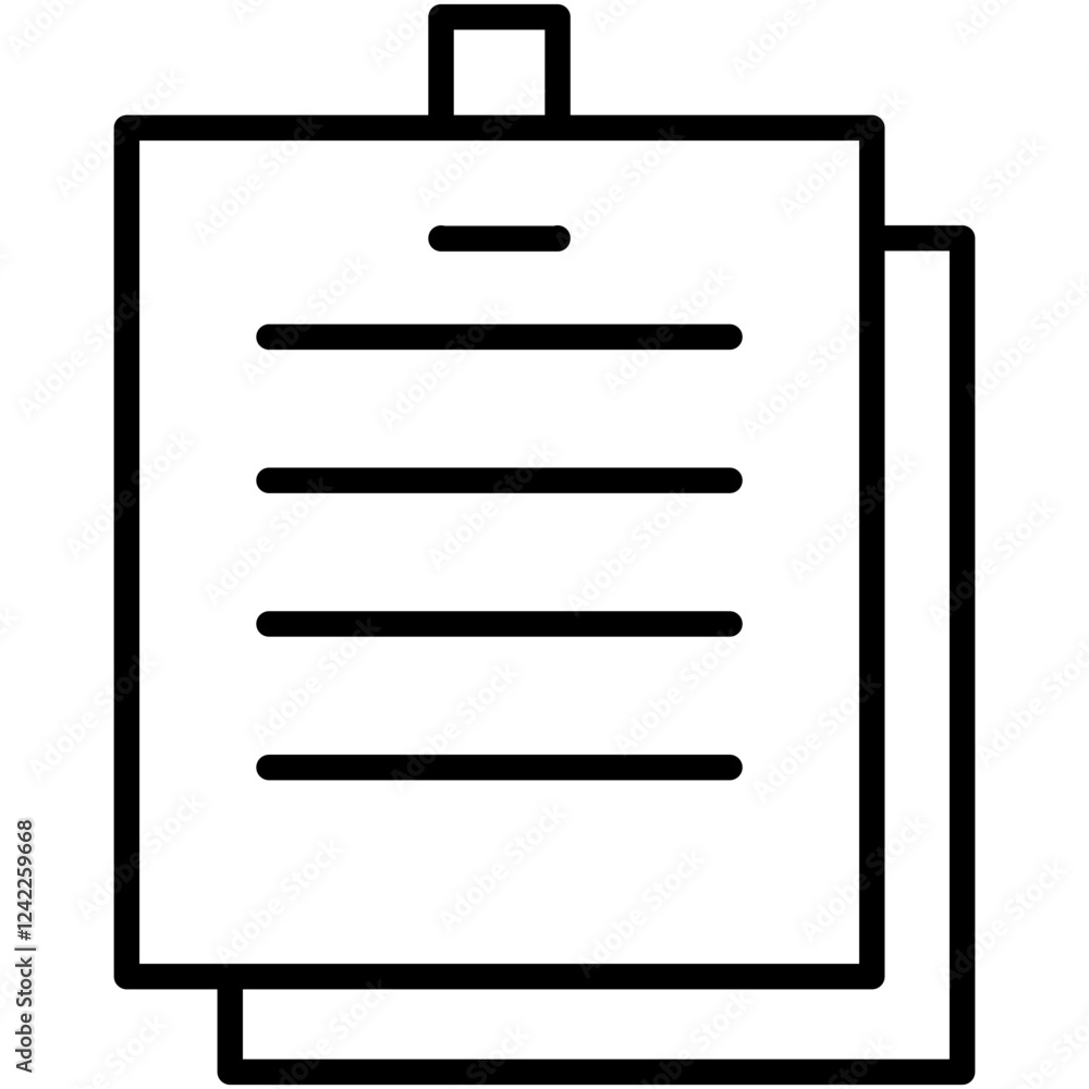 Sticky Note Icon Sticky Note Icon