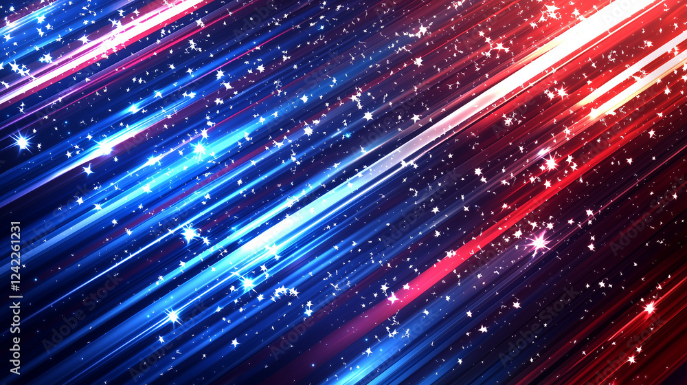 Fototapeta premium dynamic abstract background exploding with straks