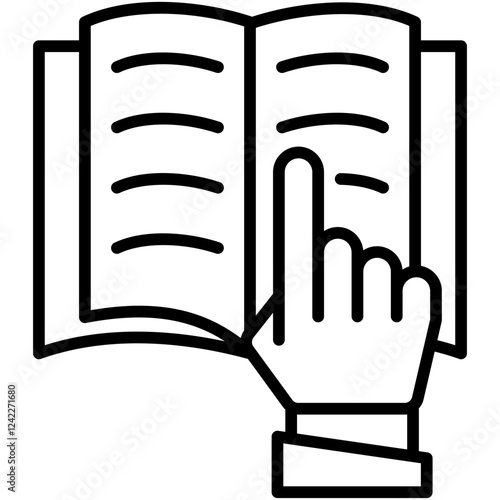 Instruction Book Icon