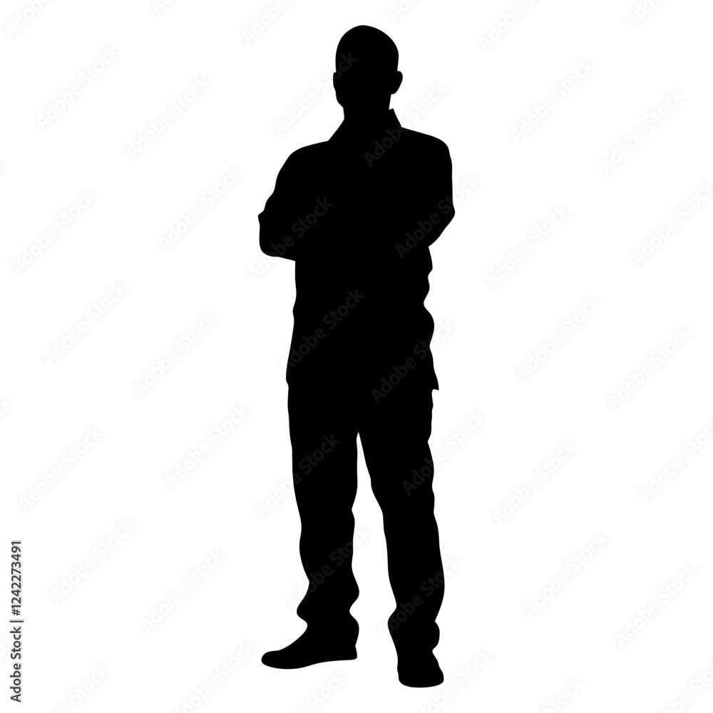 Muslim man silhouette illustration person vector Muslim man silhouette illustration person vector