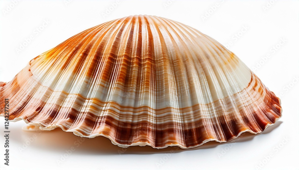 Sea shell isolated on white background. Shells isolated on transparent background, high resolution photography Sea shell isolated on white background. Shells isolated on transparent background, high resolution photography