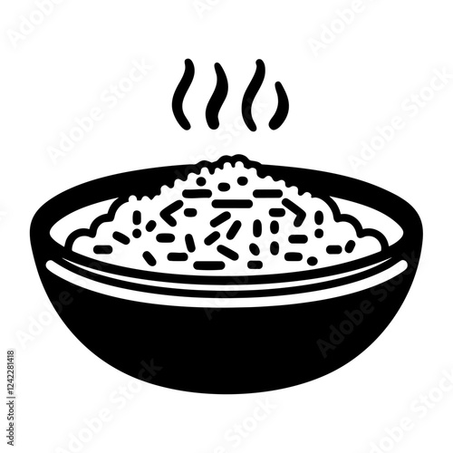 Indian food illustration graphic simple vector