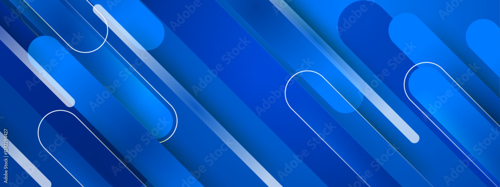 Blue gradient geometric background ideal for business presentations, digital media designs, and promotional graphics Blue gradient geometric background ideal for business presentations, digital media designs, and promotional graphics