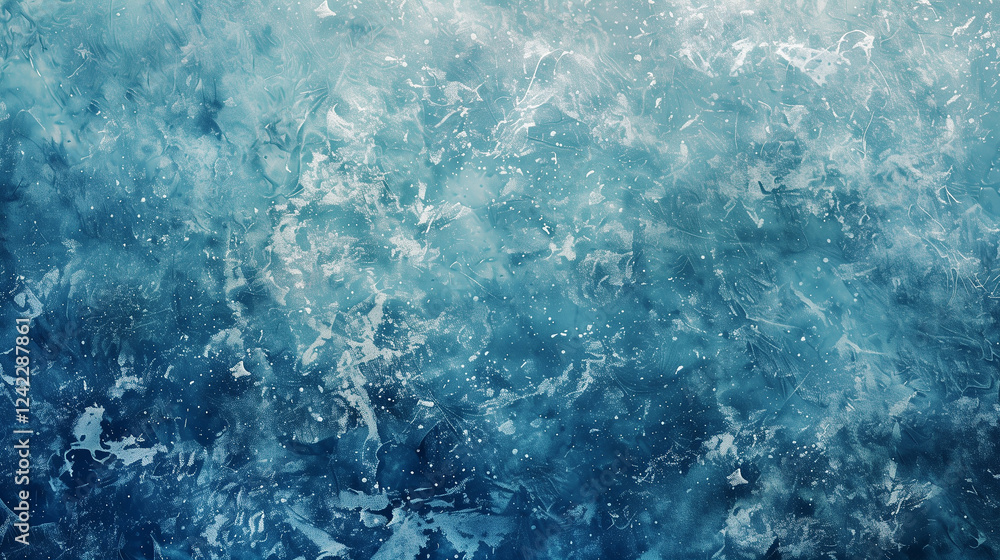 Obraz premium blue water surface