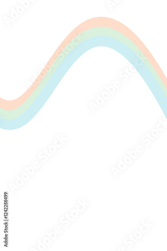 abstract colorful wave background