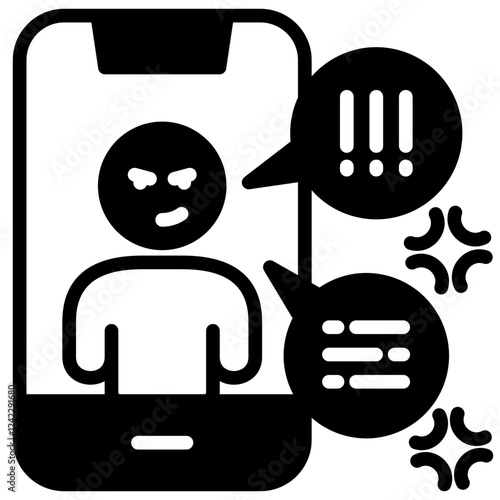 Cyberbullying Icon