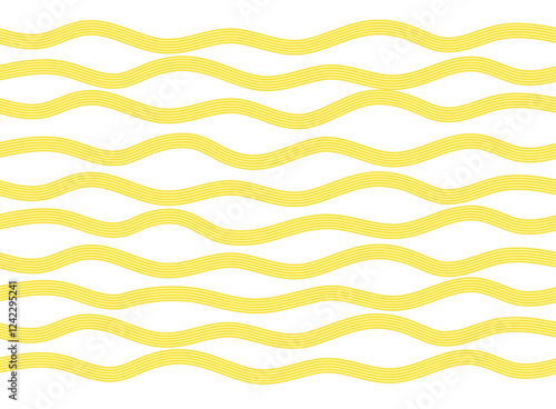 Noodle pattern poster