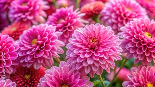 Background of vibrant pink flowers in full bloom, pink, flowers, beautiful, background, vibrant, full bloom, nature, botanical