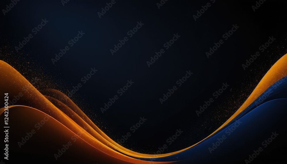 Obraz premium Blue abstract for banner 4