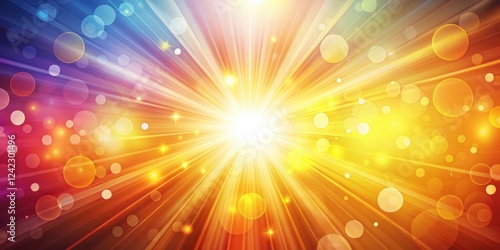 Abstract background with sunlight overlays creating a vibrant and dynamic backdrop, sunlight, abstract, background, vibrant