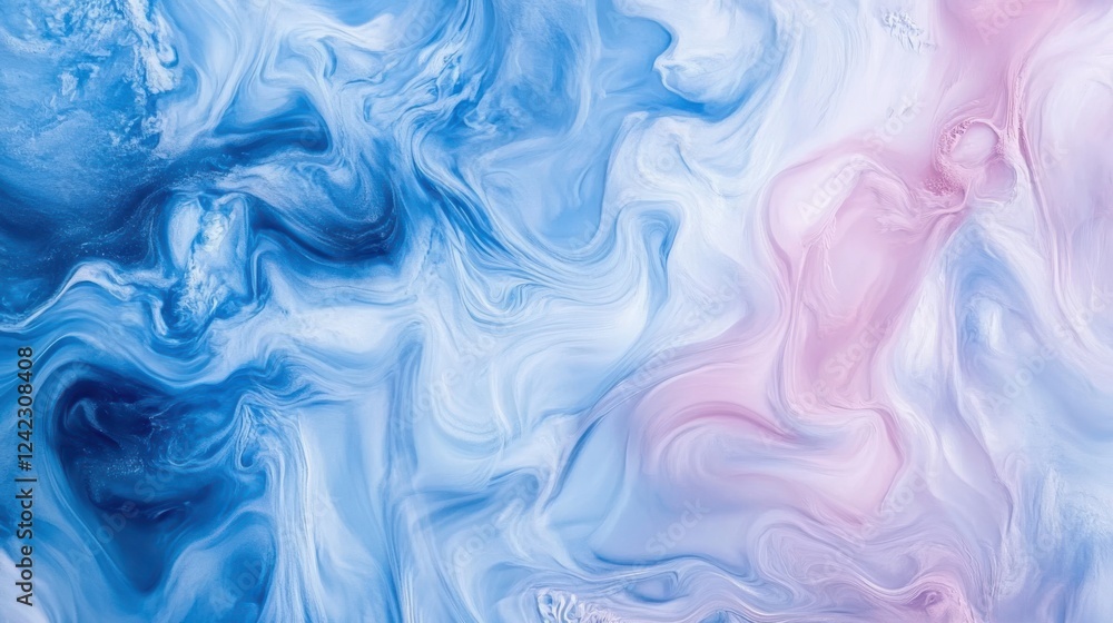 Obraz premium Abstract River Patterns in Soft Focus Art