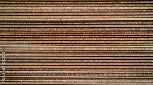 Stacked Wood Panels: A Textured Abstract