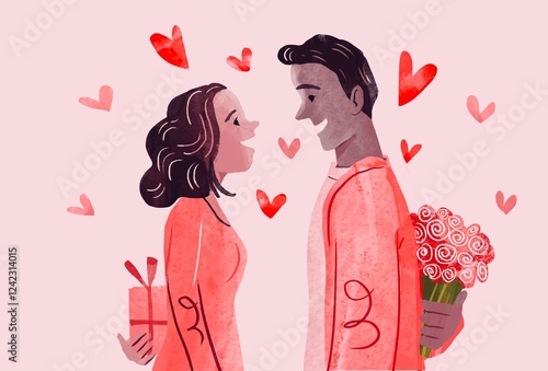 happy valentines day background