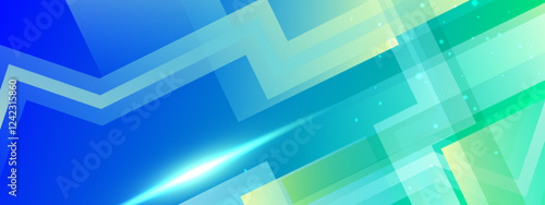 Blue gradient geometric background for business presentations, graphic design projects, and modern artistic layouts