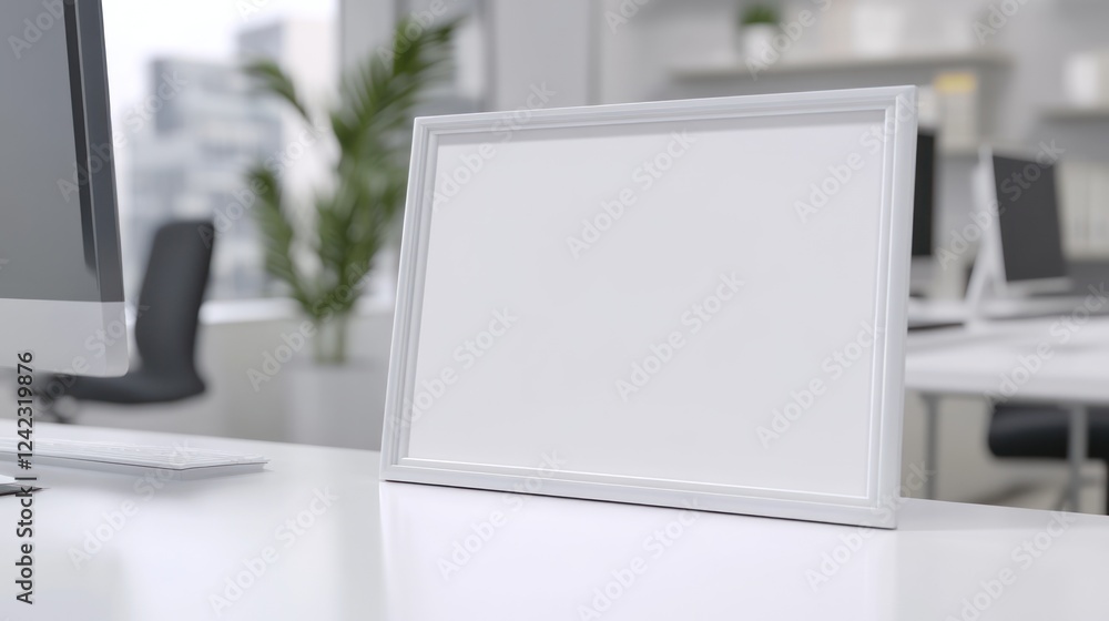 Fototapeta premium A Photo Office Interior Background Design