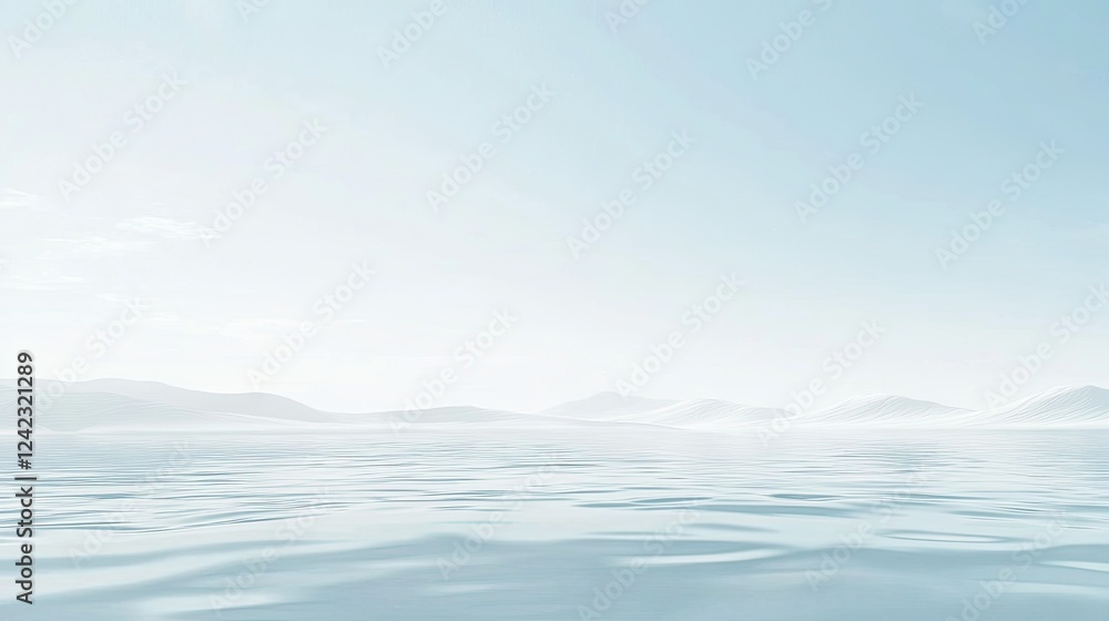 A tranquil beach scene with soft waves and a clear sky, leaving space for text. A tranquil beach scene with soft waves and a clear sky, leaving space for text.