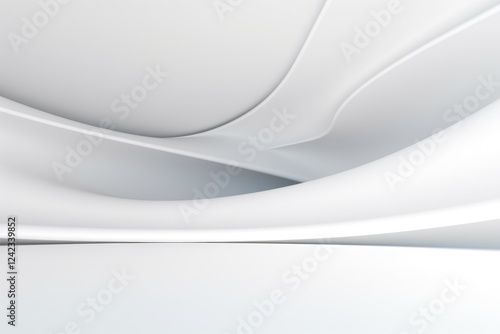 Wallpaper Mural Free abstract white background minimal futuristic architectural space wallpaper Torontodigital.ca