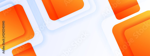 Orange gradient geometric background ideal for presentations, digital designs, and modern branding