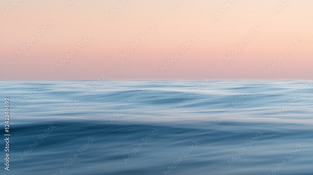 Obraz premium Vibrant Sunset Reflections Over Calm Waters