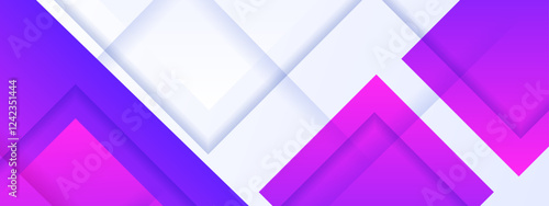 Purple gradient geometric background for modern designs, technology presentations, and creative projects