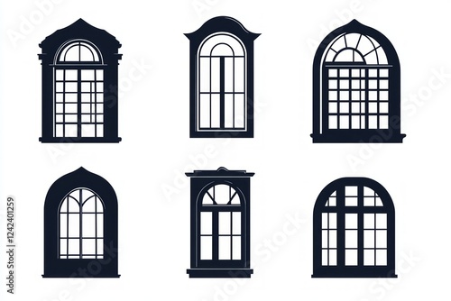 Elegant Architectural Windows Collection  Variety of Styles and Designs