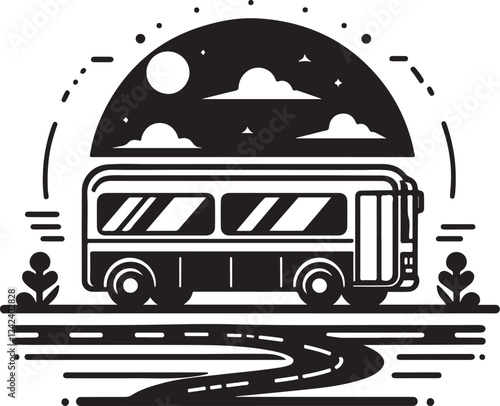  Bus Designs for Transportation and Travel Graphics
