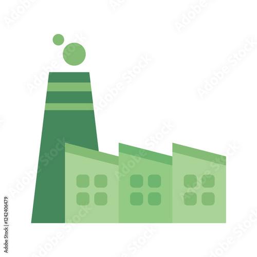 Sustainable Factory Icon