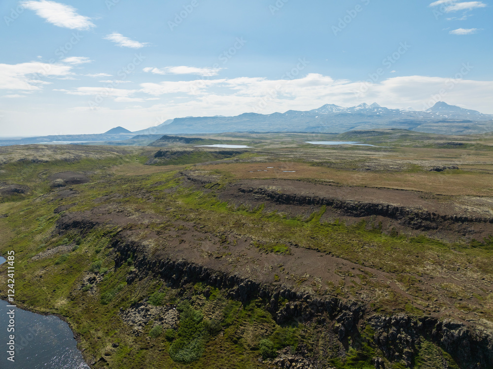 Mountain View Along The West Coast Of Iceland Mountain View Along The West Coast Of Iceland