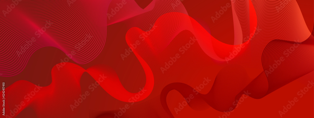 Vivid red abstract gradient background ideal for presentations, banners, and artistic designs Vivid red abstract gradient background ideal for presentations, banners, and artistic designs