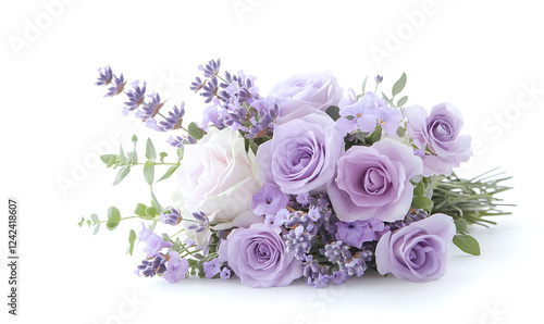 flowers and leaves in pictures illustrator2D