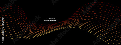 black orange and yellow abstract gradient background for modern presentations, graphical designs, and creative projects