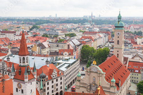 Wallpaper Mural Munich Skyline. Torontodigital.ca