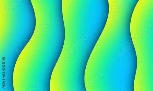 abstract background with waves