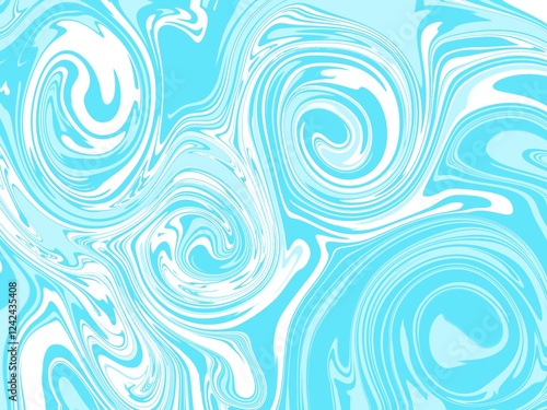 abstract blue background with waves