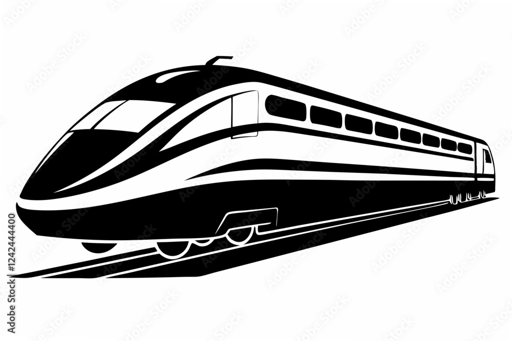 high speed train silhouette high speed train silhouette