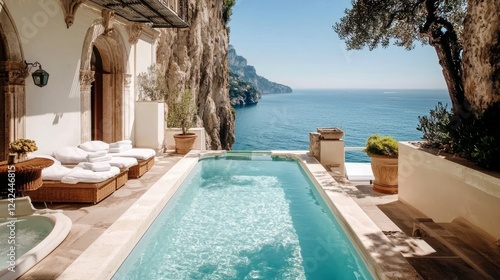 Experience the beauty of the Amalfi Coast from a lavish cliffside retreat. 