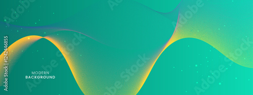 Modern teal abstract gradient background for technology, design, or digital marketing purposes