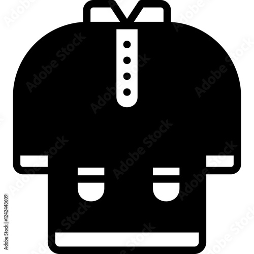 Kurta glyph icon
