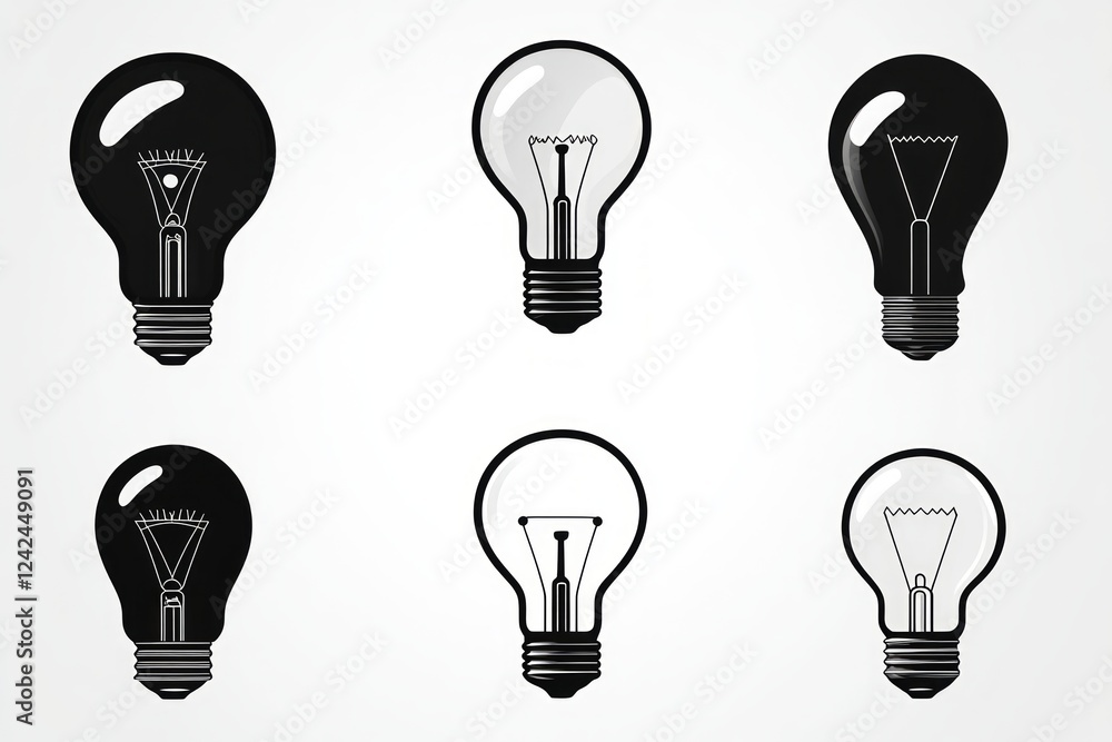 Illuminating Ideas: A Collection of Lightbulb Graphics Illuminating Ideas: A Collection of Lightbulb Graphics