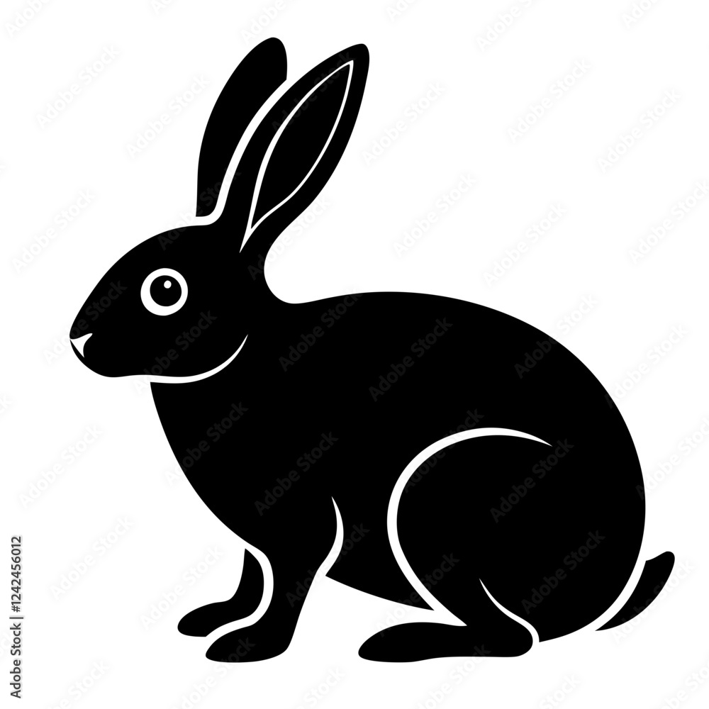 Obraz premium Rabbit Filled Icon