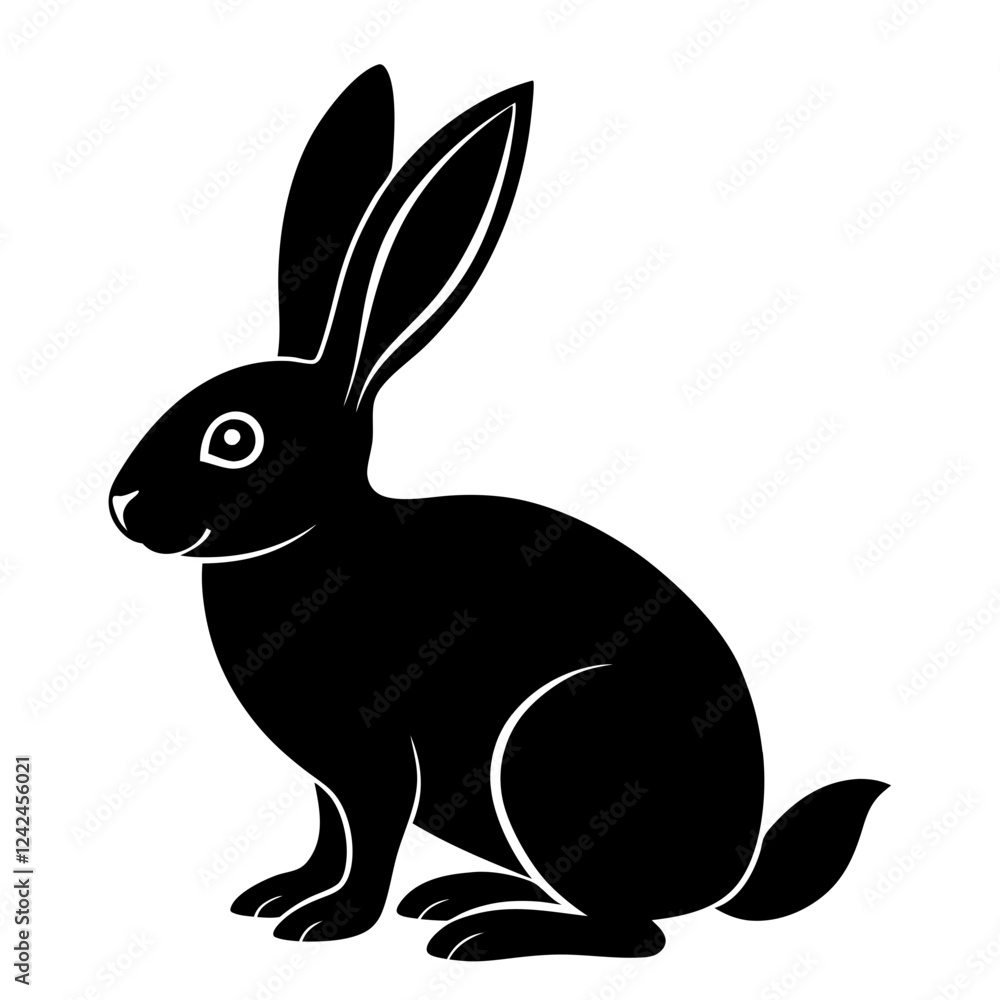 Obraz premium Rabbit Filled Icon