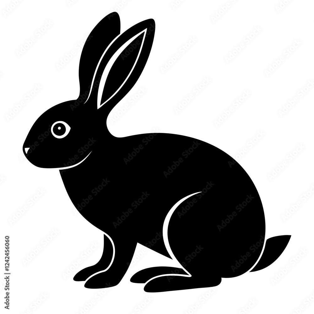 Obraz premium Rabbit Filled Icon