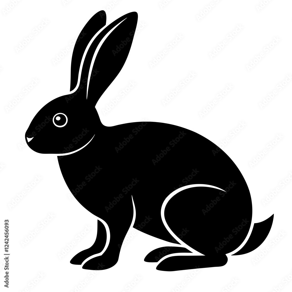 Obraz premium Rabbit Filled Icon