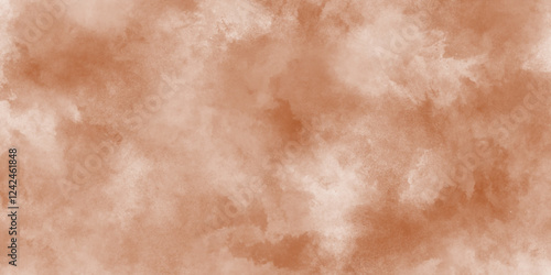 Old brown paper parchment banner with distressed vintage grunge texture, Abstract Background Texture Pattern with brown color, Heavily Mixed Wall Art paper texture, rustic dark wood with stains.